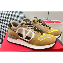 Valentino Vlogo Pace low-top Women/Men sneakers in split leather, fabric and calfskin 03 2023