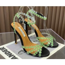 Aquazzura Heel 10.5cm Tequila Plexi PVC Sandals 05 2023