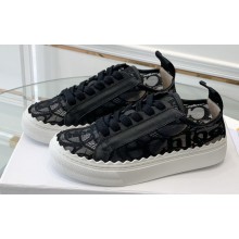 Chloe Lace Lauren low-top sneakers Black 2023