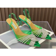 Aquazzura Heel 6.5cm Gatsby Sling PVC Slingback 07 2023