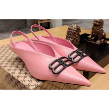 Balenciaga Square Knife BB Heel 4cm Slingbacks 03 2023