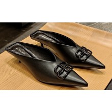 Balenciaga Square Knife BB Heel 4cm Mules 06 2023