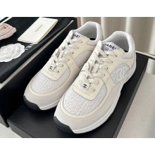 Chanel Coton Tweed, Suede Calfskin & Calfskin Sneakers G38299 01 2023