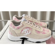 Chanel Coton Tweed, Suede Calfskin & Calfskin Sneakers G38299 04 2023
