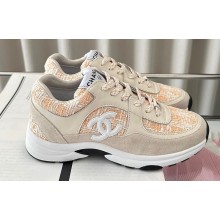 Chanel Coton Tweed, Suede Calfskin & Calfskin Sneakers G38299 05 2023