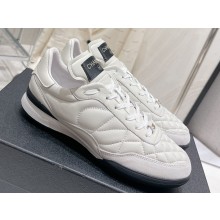 Chanel Calfskin & Suede Calfskin Sneakers G40178 White 2023