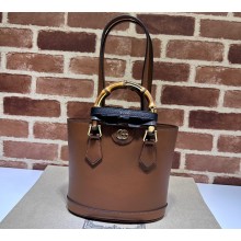 Gucci Diana small tote bag 750396 Brown 2023