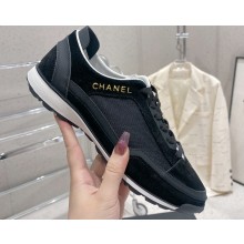 Chanel Fabric, Suede Calfskin & Calfskin Sneakers G40012 01 2023