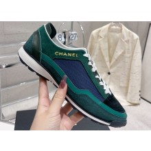 Chanel Fabric, Suede Calfskin & Calfskin Sneakers G40012 04 2023
