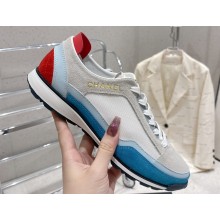 Chanel Fabric, Suede Calfskin & Calfskin Sneakers G40012 03 2023