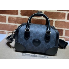 Gucci Interlocking G Small Duffle Bag 723307 Black 2023