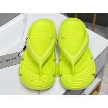 Balenciaga Mold Women/Men Thong Sandals Green 2023
