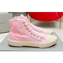 Balenciaga Paris High Top Women/Men Sneakers in destroyed cotton and rubber 01 2023