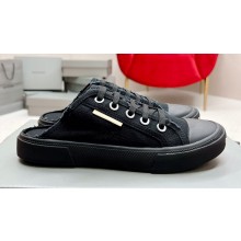 Balenciaga Paris Women/Men Mules in destroyed cotton and rubber 04 2023
