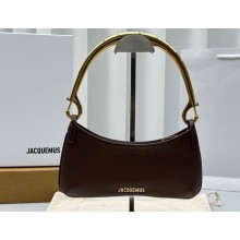 Jacquemus Le Bisou mousqueton Carabiner strap shoulder bag Brown