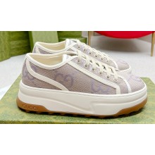 Gucci Heel 5.3cm GG canvas Low top Women/Men Sneakers 11 2023