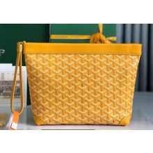 Goyard Conti pouch Clutch Bag Yellow