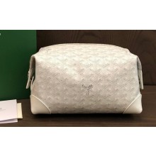 Goyard Bowling 25 Toiletry Bag White