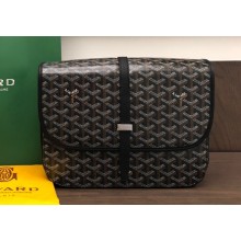 Goyard Belvedere MM Strap Bag Black