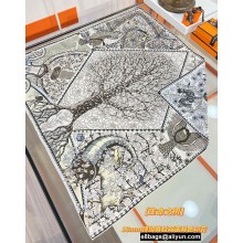 Hermes Scarf 90x90cm Top Quality 157 2023