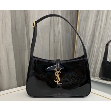 Saint Laurent le 5 à 7 hobo bag in Patent leather 657228 Black