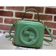 Gucci Blondie top handle bag 744434 Light Green 2023