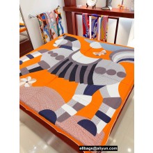 Hermes Cashmere and Silk Scarf 140x140cm 230810 17 2023(original quality)