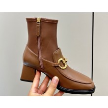 Gucci Heel 5cm boots with Horsebit 719830 Brown 2023