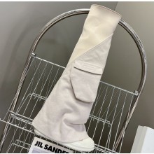 Rick Owens DRKSHDW Cargo Fetish Knee-length Boots Creamy 2023