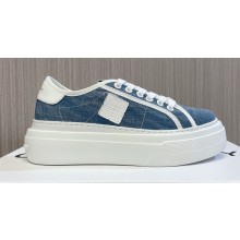 Givenchy City platform Women/Men sneakers in Denim Blue 2023