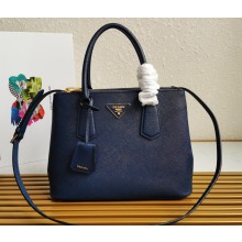 Prada Medium Galleria Saffiano leather bag 1ba232 Blue 2023