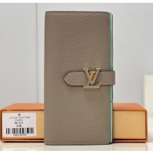 Louis Vuitton LV Vertical Wallet M81367 Galet Gray 2023