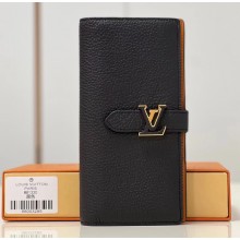 Louis Vuitton LV Vertical Wallet M81330 Black 2023