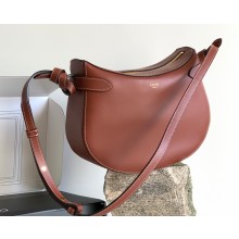 Celine besace noeuds français Bag in Shiny Calfskin 198008 Brown