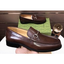 Gucci Leather Men's Moccasins/Loafers 08 2023