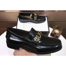 Gucci Leather Men's Moccasins/Loafers 27 2023