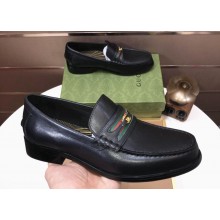 Gucci Leather Men's Moccasins/Loafers 43 2023
