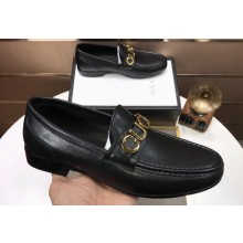 Gucci Leather Men's Moccasins/Loafers 55 2023
