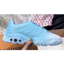Louis Vuitton Men's Millenium Sneakers Top Quality Blue 2023