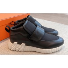 Hermes H Women/Men Sneakers in stretch canvas and calfskin 13 2023