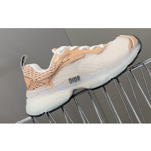DIOR Vibe Sneakers in Nude Technical Fabric and Transparent Rubber 2023