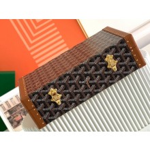Goyard Vendôme Jewellery Case Bag Brown