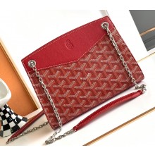 Goyard Rouette Structuré Mini Bag Red