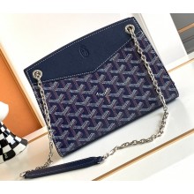 Goyard Rouette Structuré Mini Bag Dark Blue