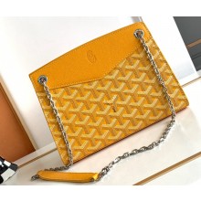 Goyard Rouette Structuré Mini Bag Yellow