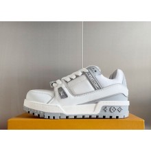 Louis Vuitton women's/men's 1ACRK1 LV Trainer Maxi Sneaker Gris1028-2024