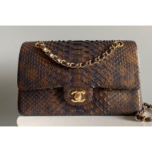 Chanel Python Medium Classic Handbag 1112 05 2023