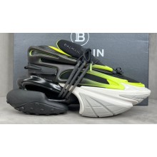 Balmain Neoprene and leather Unicorn Women/Men low-top Sneakers 04 2023