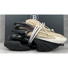 Balmain Neoprene and leather Unicorn Women/Men low-top Sneakers 09 2023