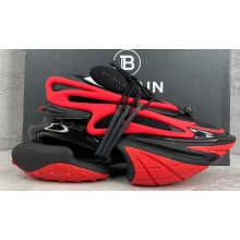 Balmain Neoprene and leather Unicorn Women/Men low-top Sneakers 11 2023